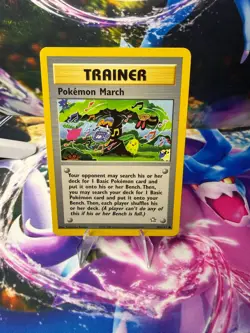 POKEMON MARCH 102/111 NEO GENESIS Unlimited Common Pokemon - Image 1