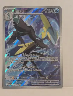 Inteleon 142/132 Me01: Mega Evolution Holo free shipping pokemon TCG J22 - Image 1