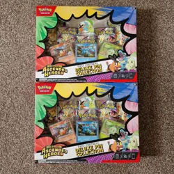2x Pokemon Ascended Heroes First Partners Deluxe Pin Collection Box | Fast 🚚 - Image 1
