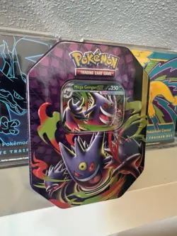 Pokemon TCG 2026: Mega Moonlit Tin Mega Gengar - Image 1