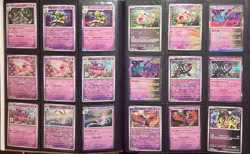 Pokemon TCG Prismatic Evolutions COMPLETE Reverse Holo Base Set (207 Card Lot) - Image 4
