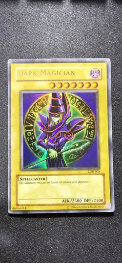 Yu-Gi-Oh! TCG Dark Magician Legend of Blue Eyes White Dragon LOB-005... - Image 1