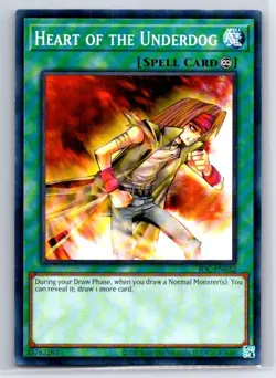 Heart of the Underdog IOC-EN032 Invasion of Chaos Yu-Gi-Oh LP - Image 1