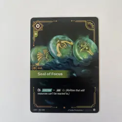 Seal of Focus OGN 081/298 Epic Riftbound League of Legends NM Card - Image 1
