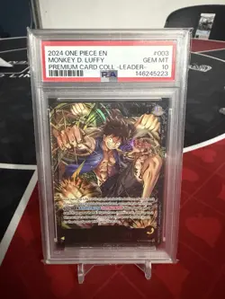One Piece Card Game Premium Leader Collection English Sequential Set PSA 10 - Image 2