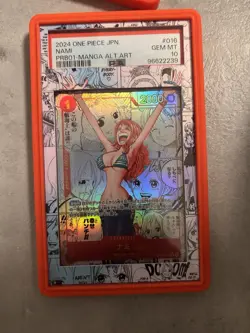 PSA10 One Piece Card - NAMI - PRB01 - Manga Alt Art SR-SP [OP01-120] Luffy Japan - Image 1