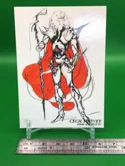Cecil Harvey 029 Final Fantasy 4 Card Square Art Museum - Image 2