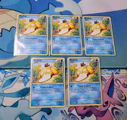 (5) Pokemon 2010 Psyduck 74/102 HGSS Triumphant NM *Vintage!*🔥 - Image 1