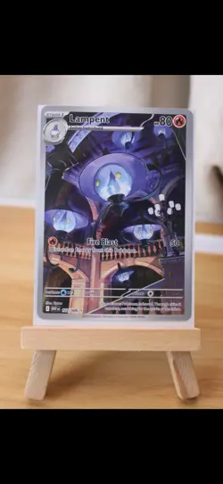 The Pokemon Company Lampent Holo 80 HP Sv: White Flare Illustration Rare 102/086 - Image 1