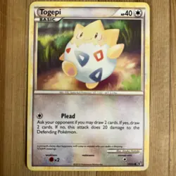 Togepi - 70/90 - Common NM English Pokemon Undaunted - Image 1