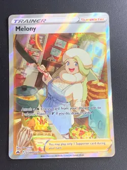 Melony GG64/GG70 Full Art Rare Holo Crown Zenith Sword & Shield Pokemon [2] - Image 1