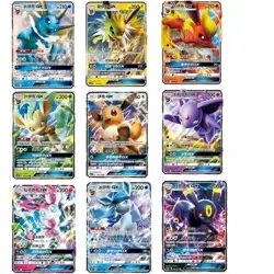 Pokemon Chinese 9 Card Espeon Sylveon Leafeon Umbreon Glaceon Eevee Holo NM Card - Image 1