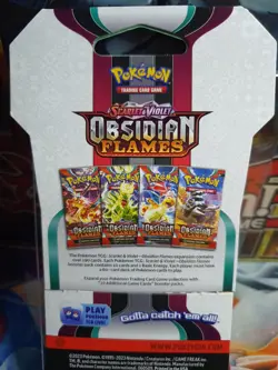 Obsidian Flames Blister Pack Charizard Art Pokemon - Image 2