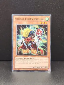 Yugioh Speedroid Den-Den Daiko Duke SHVI-EN006 Rare 1st Edition NM - Image 1