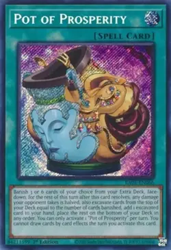 Yugioh! Pot of Prosperity - RA01-EN066 - Secret Rare - 1st Edition Near Mint, En - Image 1