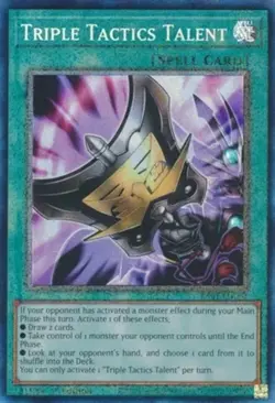 Yugioh! Triple Tactics Talent - RA01-EN063 - Prismatic Collector's Rare - 1st Ed - Image 1