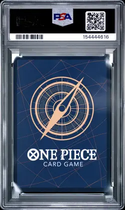 2025 One Piece Op11-A Fist Of Divine Speed Lucky Roux #015 Treasure Rare PSA 10 - Image 2