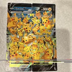 Pikachu V-UNION 4-Card Set SWSH139-142 Holo Promo English Pokemon TCG 2021 - Image 1