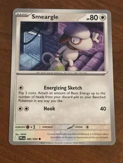 Smeargle - 080/094 - Common - Phantasmal Flames Pokemon Card - Image 1