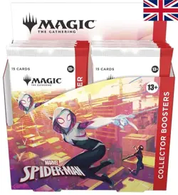 MTG - Marvel's Spider-Man: Collectors Booster Display Englisch OVP New - Image 1