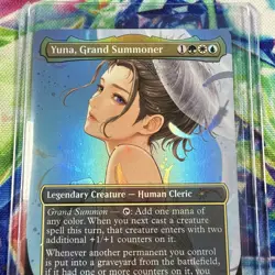 MTG Magic the Gathering Store Championship Yuna, Grand Summoner Foil Promo - Image 5