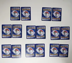 Pokemon TCG S- Chinese Card Eeveelution Set of 16 Full Art Holo Rare NM - Image 2