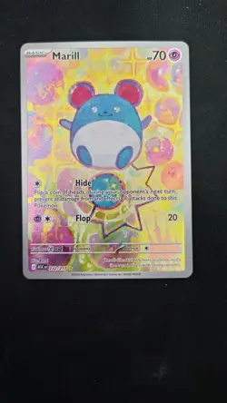 Marill 232/217 Illustration Rare Ascended Heroes Pokemon Card Card 3 - Image 1