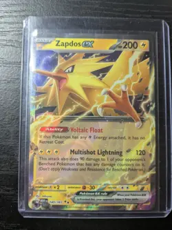 Pokemon TCG 151 Holo Lot (2) Ninetales ex 038/165 Zapdos ex 145/165 - Image 3