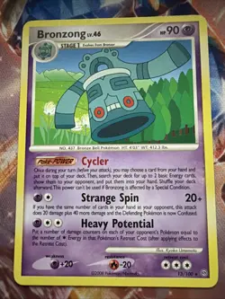 Pokemon Diamond & Pearl Stormfront Bronzong Rare 13/100 NM/M Condition - Image 1