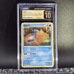 Lapras Holo 008/034 CGC 10 Pristine Pokemon TCG 2023 Classic Collection - Image 1