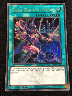 Yugioh Dark Burning Magic RA04-EN246 1ST Quarter (NM) - Image 1