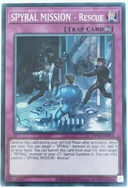 SPYRAL MISSION - Rescue - OP13-EN012 - Super Rare - Yugioh - Image 1