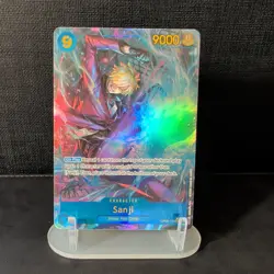 One Piece CCG Sanji OP06-119 Alt Art Foil Secret - Image 1