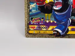 M.Bison Street Fighter 2 Card Trading Card TCG Made in Japan Bandai 1994 Capcom - Image 4