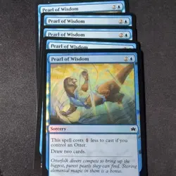 MTG - Pearl of Wisdom x5 - Free P+P - Image 1
