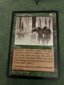 1x Constant Mists Moderate Play MTG Magic - Kid Icarus - - Image 1
