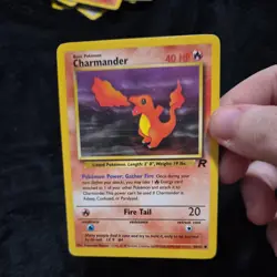 Pokemon TCG Charmander 50/82 1st Edition WOTC Team Rocket - LP - Image 1
