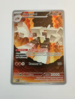 Garganacl 147/132 – IR Holo – ME01 Mega Evolution – NM Pokemon TCG - Image 1