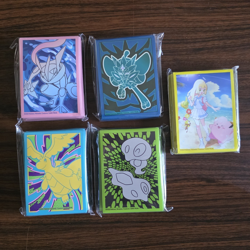 Pokemon TCG Premium Standard Card Sleeves Lot of 5 - Image 1