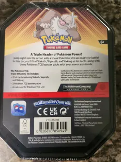 NEW Pokemon Tin Darkrai Tyranitar Slaking lot of 1 - Image 2