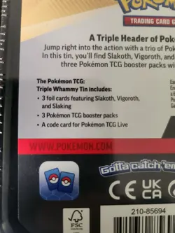 NEW Pokemon Tin Darkrai Tyranitar Slaking lot of 1 - Image 3