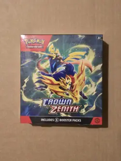 Pokemon Crown Zenith Booster Bundle Box New Sealed - 6 PACKS - Image 1