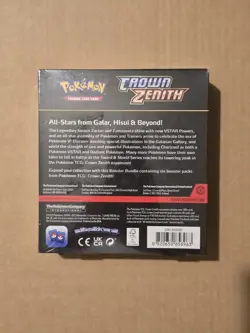 Pokemon Crown Zenith Booster Bundle Box New Sealed - 6 PACKS - Image 2