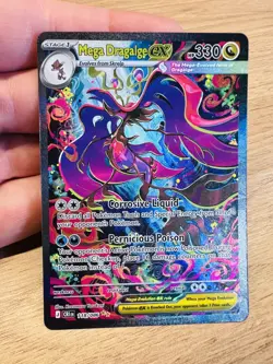 Pokemon Mega Dragalge Ex 118/086 Chaos Rising (English) SIR - Image 3