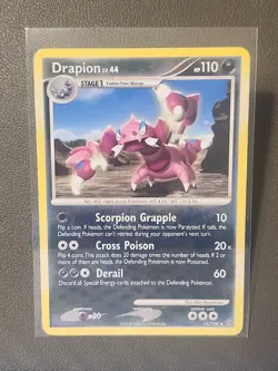 Drapion - 15/100 - Rare, English Pokemon Cars Stormfront LP non holo - Image 1