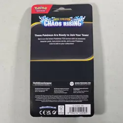 Pokemon TCG Chaos Rising Reshiram & Moltres Checklane Single Booster Pack Sealed - Image 2