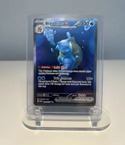 Blastoise ex 200/165 Special Illustration Rare Pokemon Scarlet & Violet 151 NM - Image 1