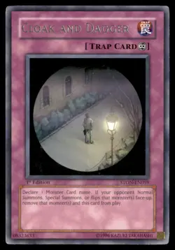 Yu Gi Oh! Cloak and Dagger STON EN059 STON 1st Edition Regular - Image 1
