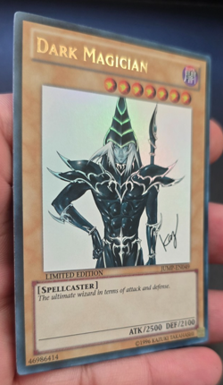 Yugioh Dark Magician (JUMP-EN049) - Shonen Jump Magazine Promos Limited - Image 3