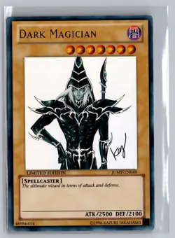 Dark Magician JUMP-EN049 Ultra Rare Shonen Jump Magazine Promos Yu-Gi-Oh NM - Image 1